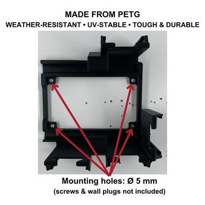 Makita DC18RA Wandhalterung mit Akkuhalter (2–4 Akkuplätze)