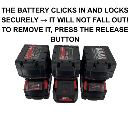 Milwaukee M18 Akku Wandhalter (2-8 Slots)