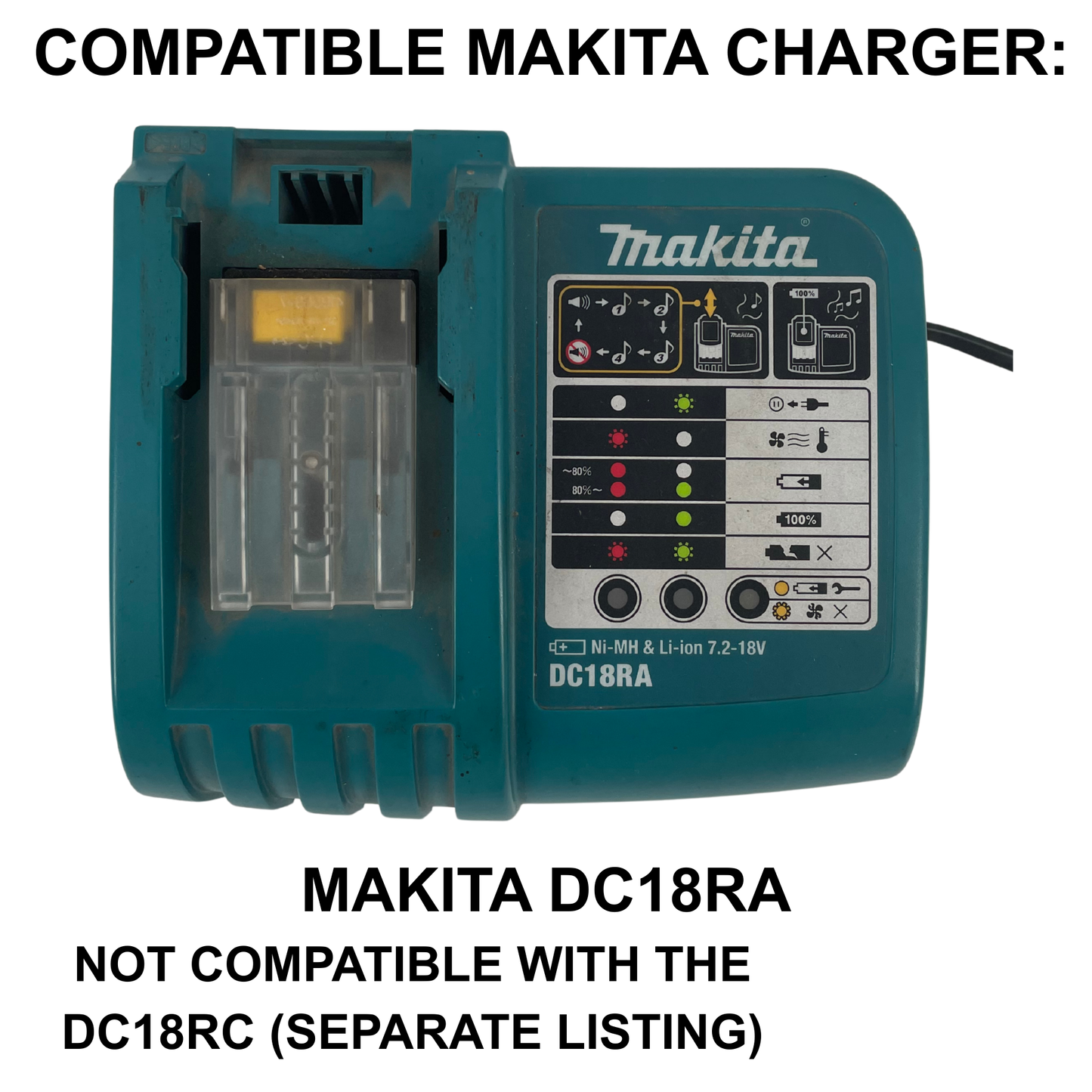 Makita DC18RA Wandhalterung mit Akkuhalter (2–4 Akkuplätze)