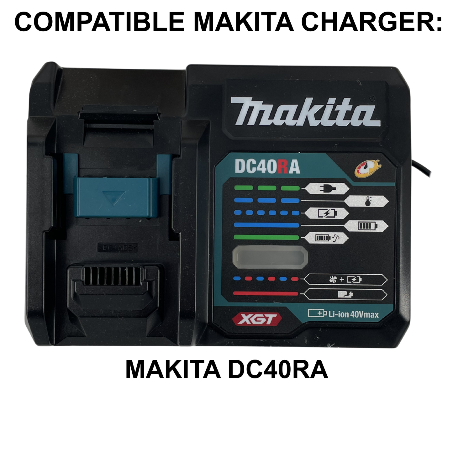Makita DC40RA Wandhalterung mit Akkuhalter (2-4 Akkuplätze)