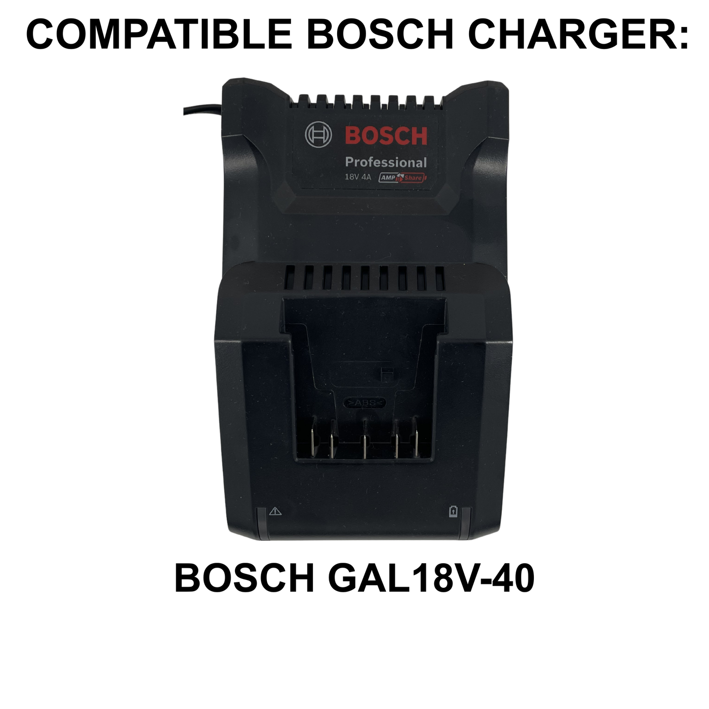 Bosch GAL18V-40 Ladegerät-Wandhalterung