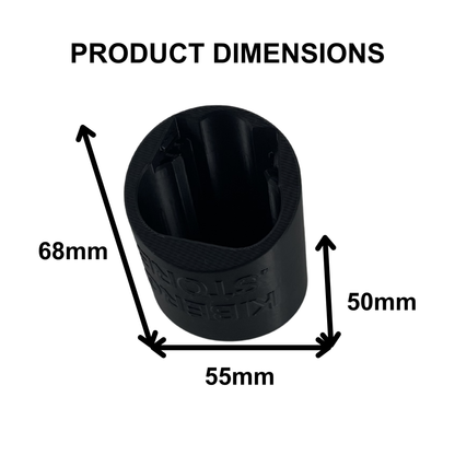 Akku-Wandhalterung für Milwaukee M12 | Click-in-System | Werkstatt & Transporter