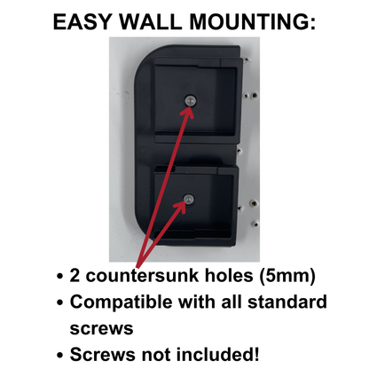 KIBERG Wandhalterung für Makita 18V Dual-Akku-Werkzeuge | High & Low Profile | Heckenschere & Kettensäge