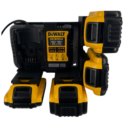DeWalt DCB1104 Wandhalterung mit Akkuhalter (2 oder 4 Akkus)