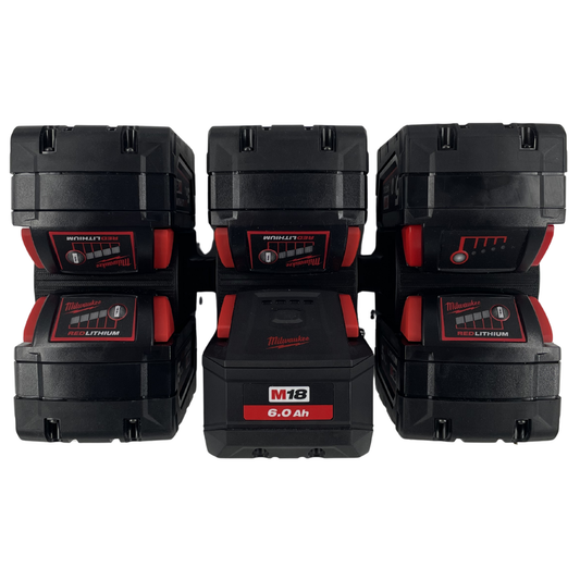 Milwaukee M18 Akku Wandhalter (2-8 Slots)