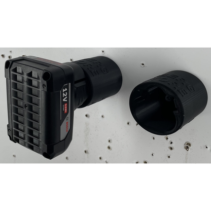 KIBERG Wandhalterung für Bosch 12V Akkus | Klick-System | Werkstatt & Transporter Organizer