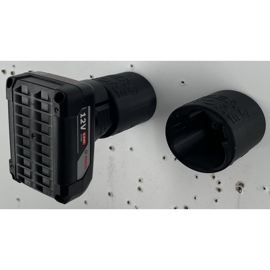 KIBERG Wandhalterung für Bosch 12V Akkus | Klick-System | Werkstatt & Transporter Organizer