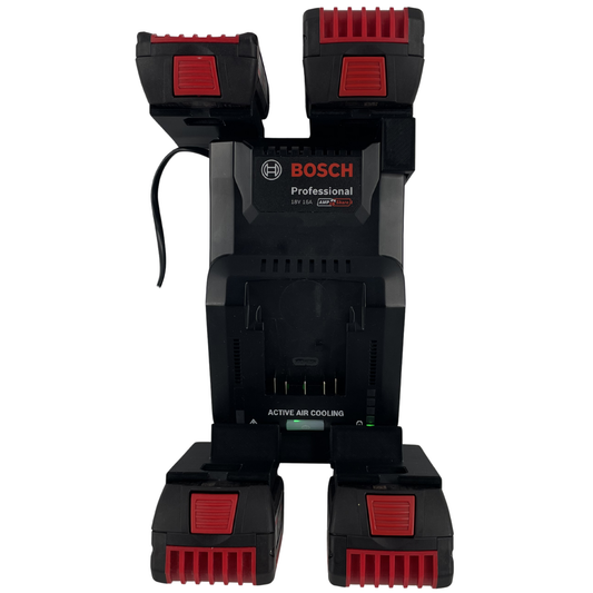 Bosch GAL18V-160 Wandhalterung mit Akkuhalter (2-4 Akkuplätze)