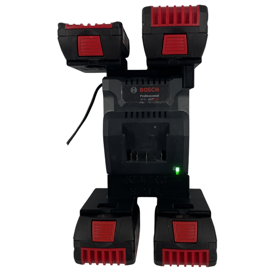 Bosch 18V-20 Wandhalterung mit Akkuhalter (2-4 Akkuplätze)