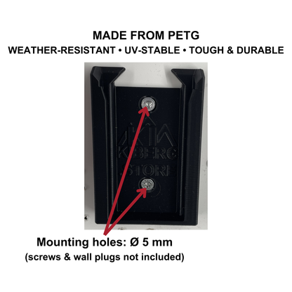 KIBERG Wandhalterung für Einhell 18V Power X-Change | Klick-Verschluss | Akku-Organizer