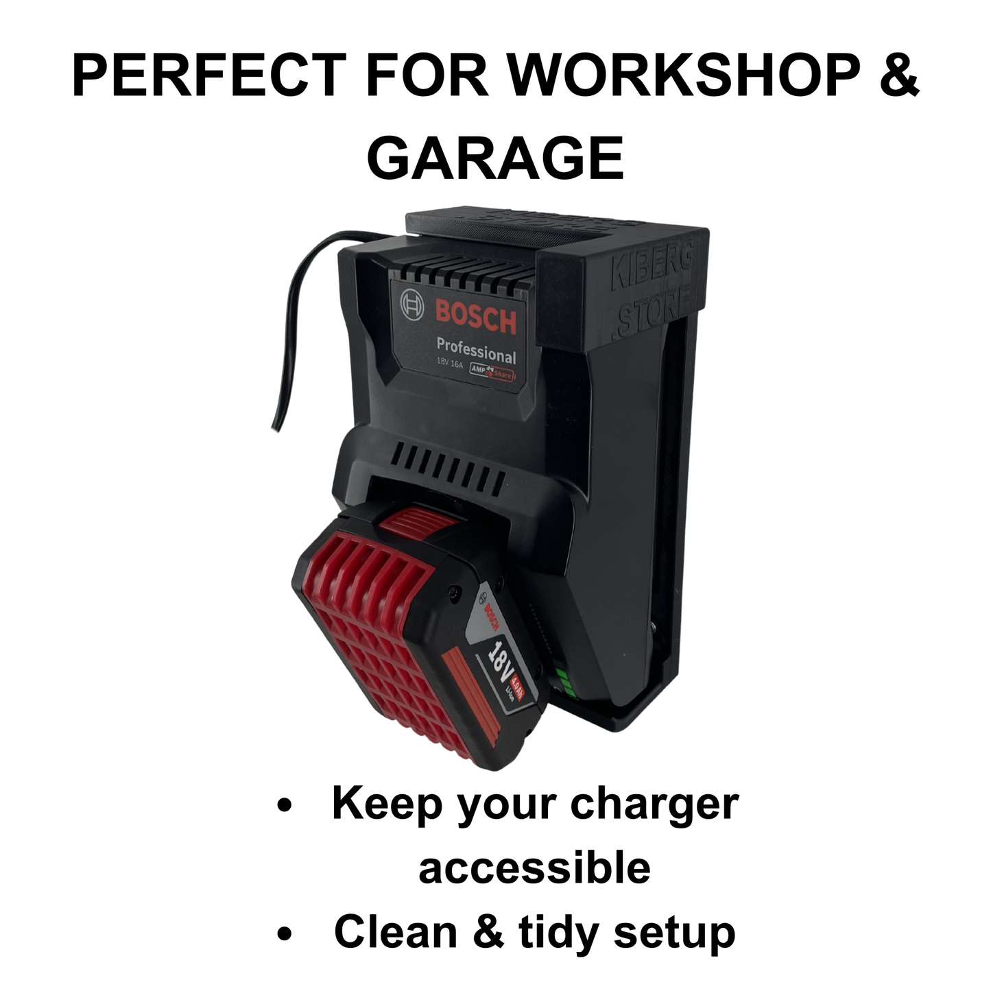 Bosch GAL18V-160 Ladegerät-Wandhalterung