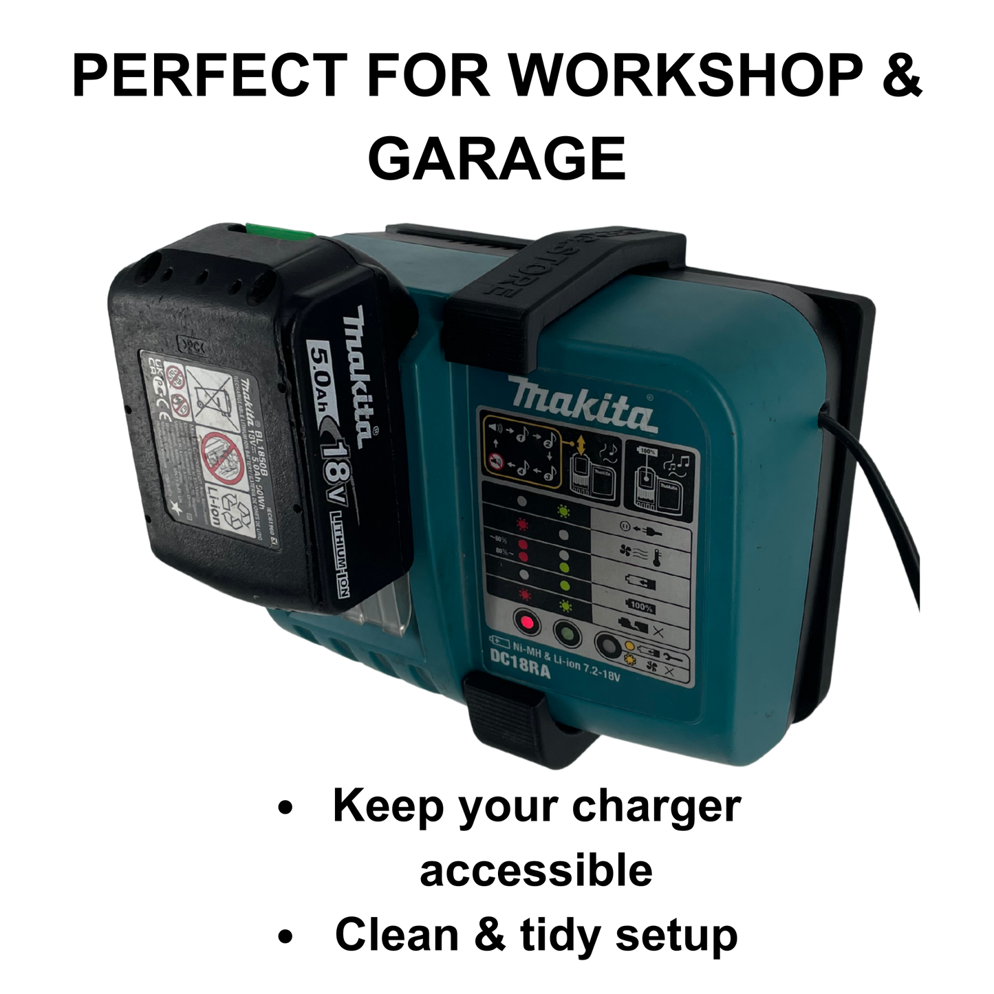 Makita DC18RA Ladegerät-Wandhalterung