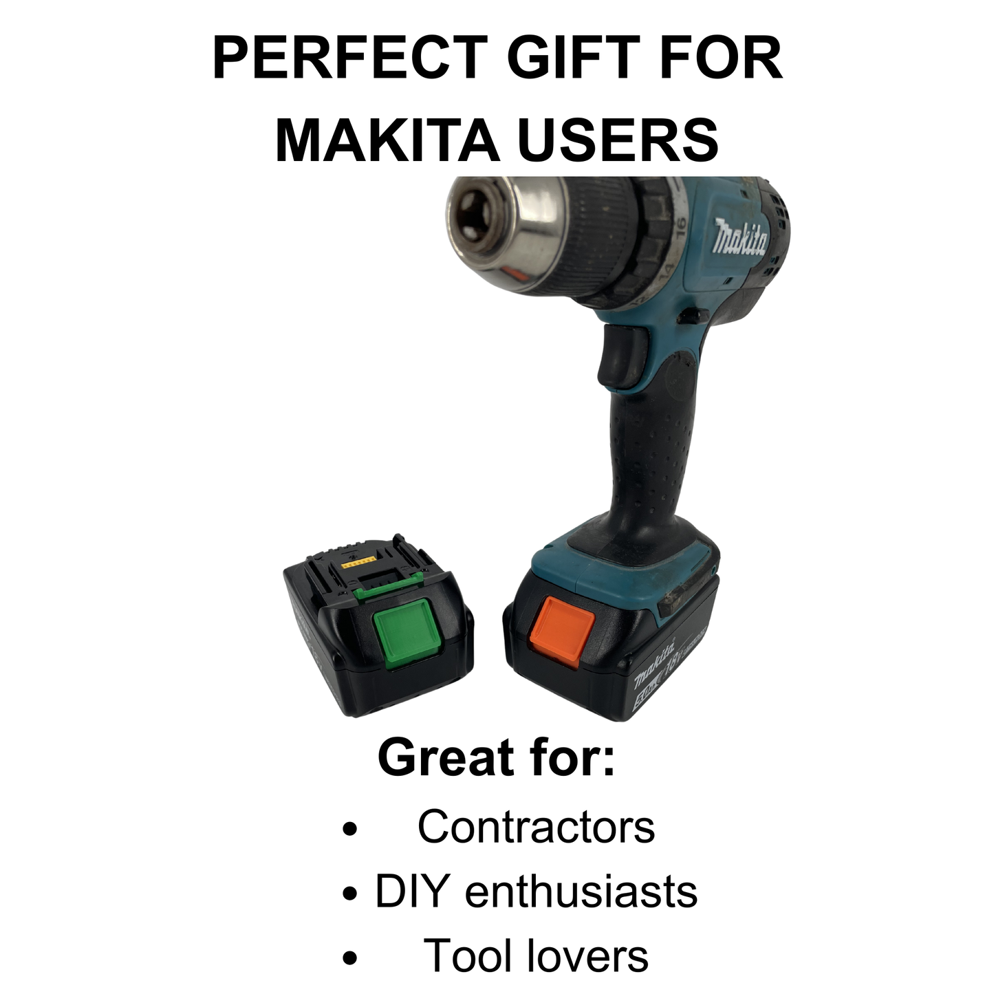 Makita 18V Akku Knopf