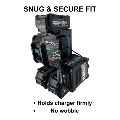 Makita DC40RA Wandhalterung mit Akkuhalter (2-4 Akkuplätze)