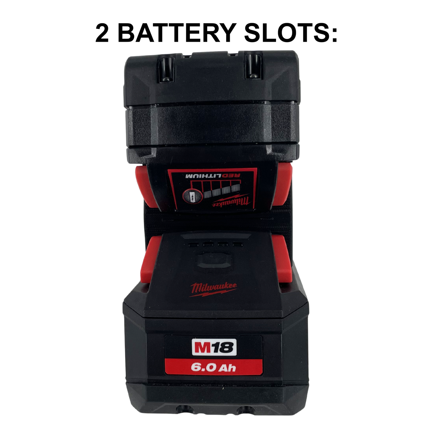 Milwaukee M18 Akku Wandhalter (2-8 Slots)