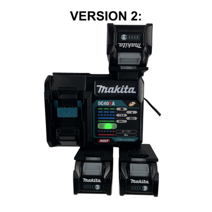 Makita DC40RA Wandhalterung mit Akkuhalter (2-4 Akkuplätze)