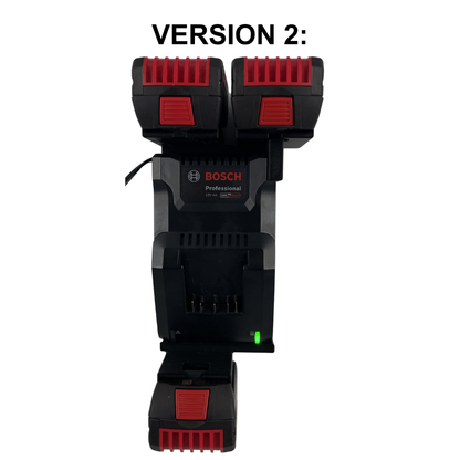 Bosch GAL18V-40 Wandhalterung mit Akkuhalter (2-4 Akkuplätze)