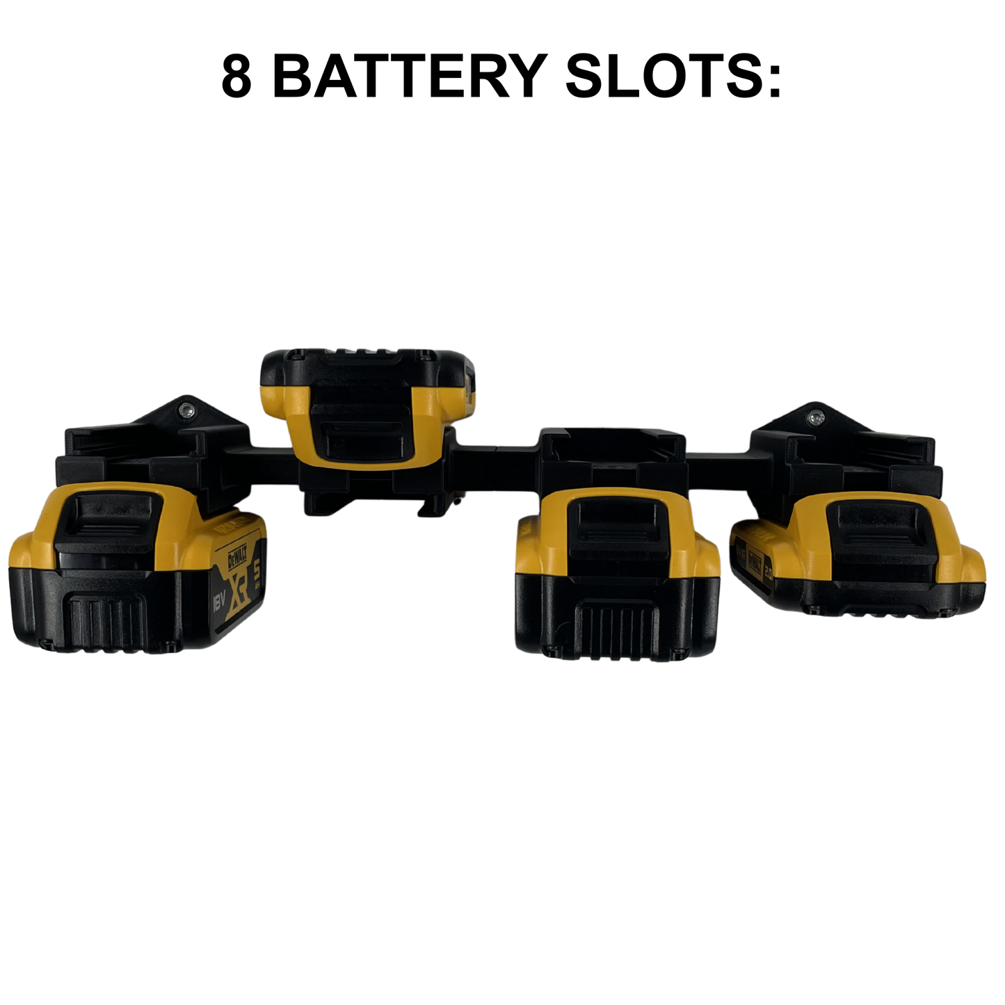 DeWalt 18V Akku Wandhalter (2-8 Slots)