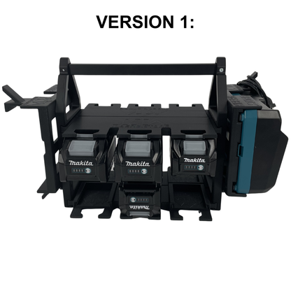 Makita 40V Akku- & Ladegerät-Tragesystem (bis zu 18 Akkus)