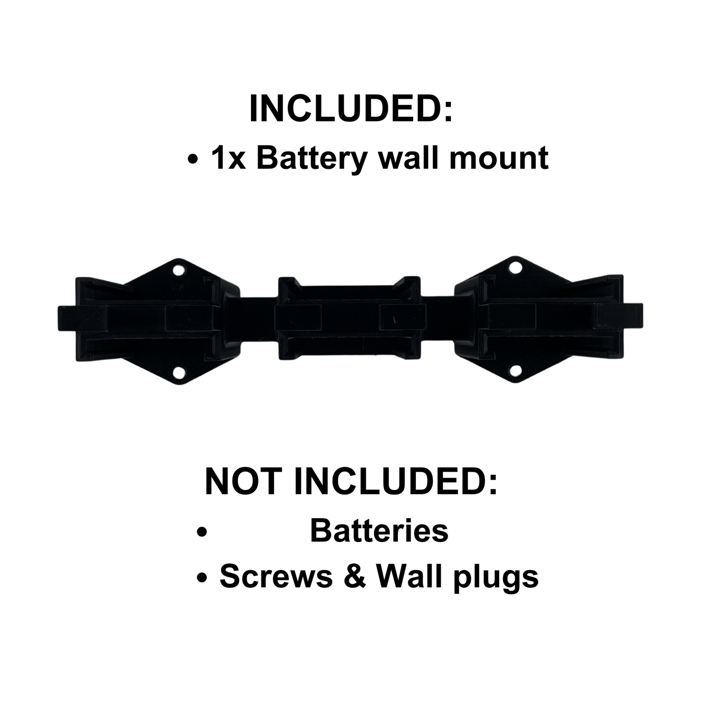 Makita 40V Akku Wandhalter (2-6 Slots)