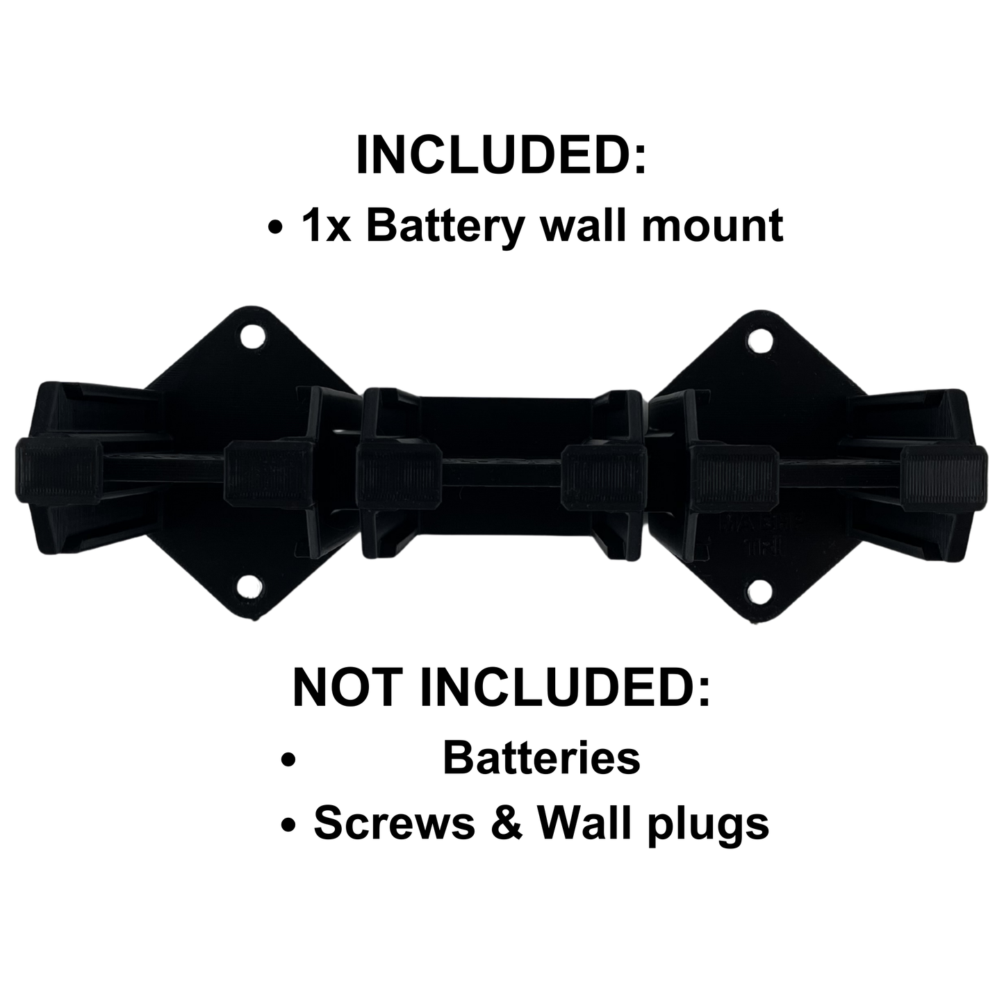 Makita 18V Akku Wandhalter (2-6 Slots)