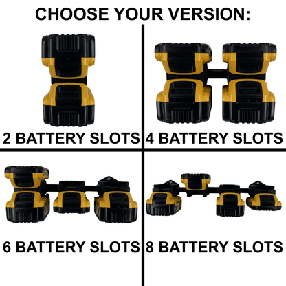 DeWalt 18V Akku Wandhalter (2-8 Slots)